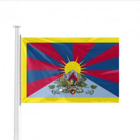 tibet drapeau