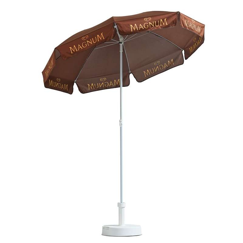 Parasol publicitaire rond diamètre 180cm