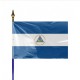 Drapeau pays NICARAGUA