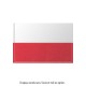 Drapeau de table Europrestige POLOGNE en satin