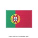 Drapeau de table Europrestige PORTUGAL en satin