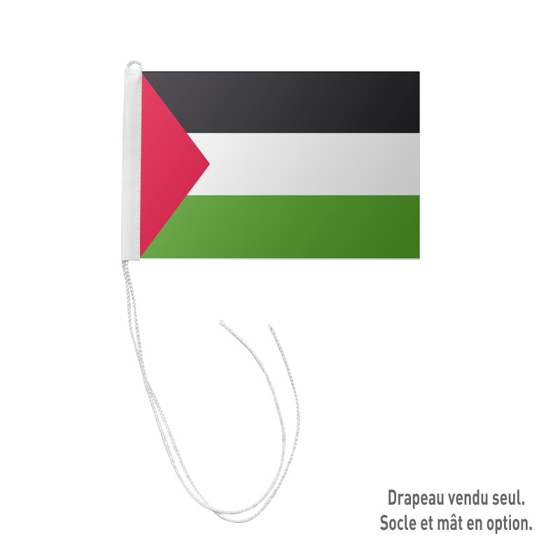 Pavillon Palestine / drapeau palestinien en plusieurs tailles