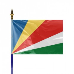 Drapeau pays SEYCHELLES