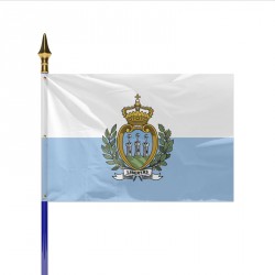 Drapeau pays SAINT MARIN