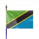 Drapeau pays TANZANIE