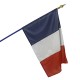 Kit écusson + drapeau France + drapeau Europe