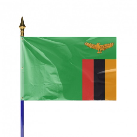 Drapeau pays ZAMBIE