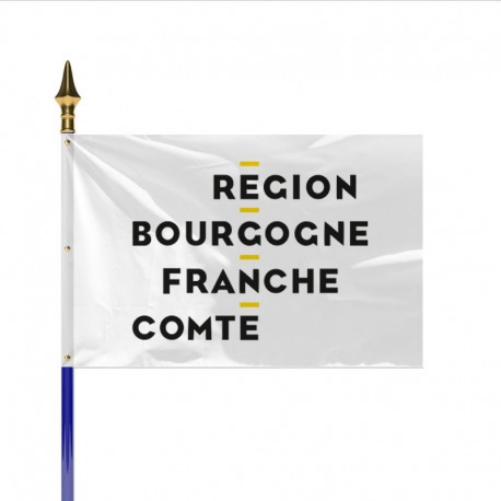 Drapeau Région Bourgogne-Franche-Comté