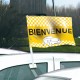 Drapeau de voiture BIENVENUE Format 30/45 cm