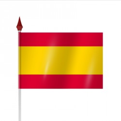 Drapeau à agiter ESPAGNE par sachet de 10