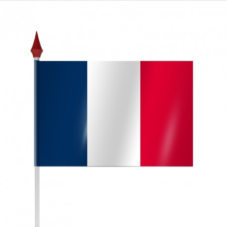 Drapeau à agiter France par Sachet de 10 ex