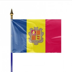 Drapeau pays ANDORRE