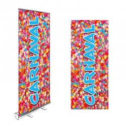 Kakémono Roll-up CARNAVAL 200x85cm