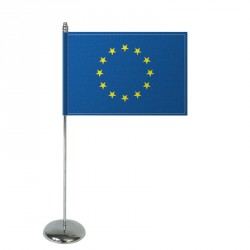 Drapeau de table Europrestige EUROPE en satin