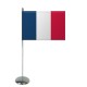 Drapeau de table Europrestige FRANCE en satin