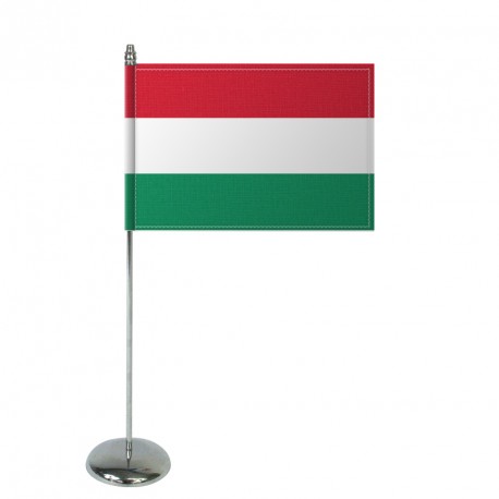 Drapeau de table Europrestige HONGRIE en satin