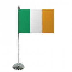 Drapeau de table Europrestige IRLANDE en satin