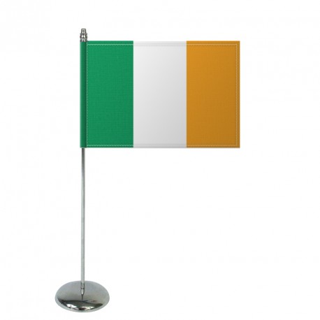 Drapeau de table Europrestige IRLANDE en satin