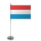 Drapeau de table Europrestige LUXEMBOURG en satin