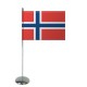 Drapeau de table Europrestige NORVEGE en satin