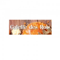 Bâche PVC GALETTE DES ROIS