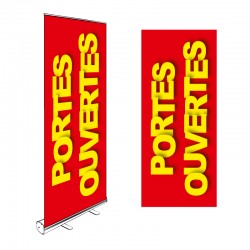 Roll-up PORTES OUVERTES