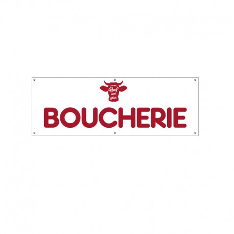 Bâche PVC BOUCHERIE