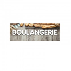 Roll-up Kakemono 200 x 85 cm - Modèle Boulangerie