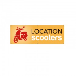 Bâche PVC LOCATION SCOOTERS