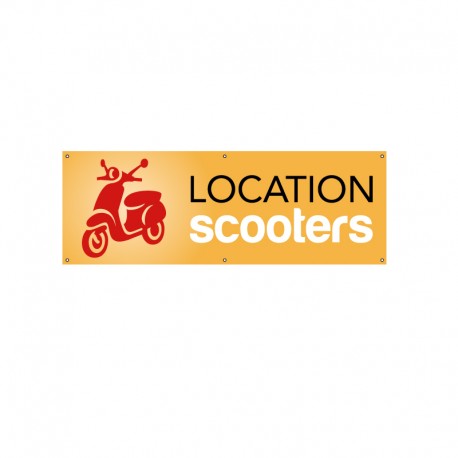 Bâche PVC LOCATION SCOOTERS