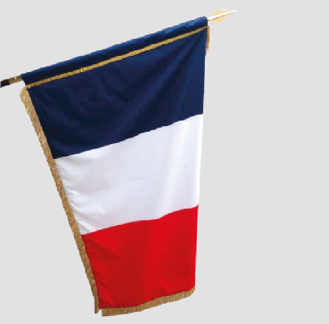 Drapeau de cérémonie