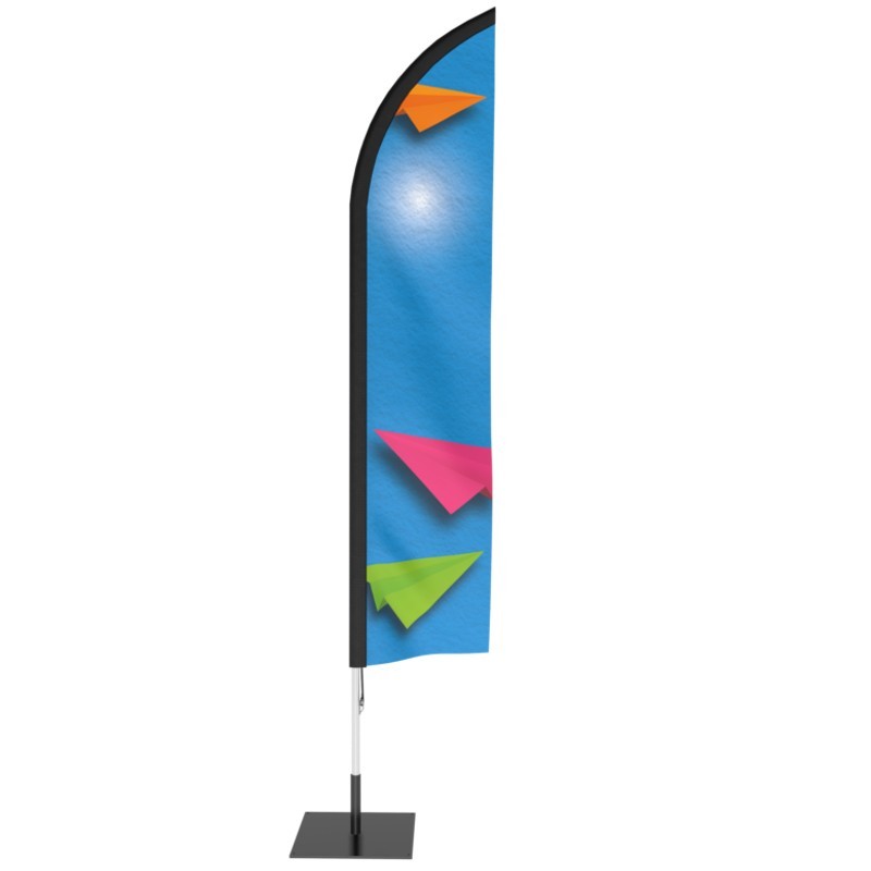 Oriflamme publicitaire personnalisée Beach Line ®