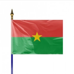 Drapeau pays BURKINA FASO