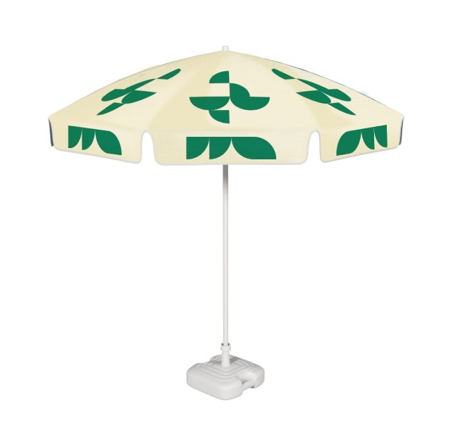 Parasol rond avec logo personnalisé diamètre 200cm