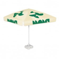 Parasol publicitaire carré 135x135cm