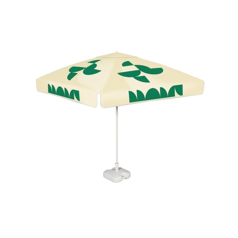 Parasol carré 135x135cm avec visuel personnalisable