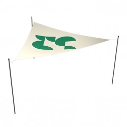 Voile d'ombrage triangulaire