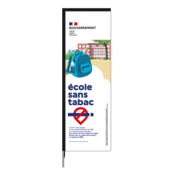 Voile Atlas - Ecole sans tabac