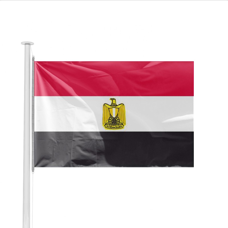 Achat Signe En étain Drapeau Egypte 30x20cm Drapeau De L'egypte En Gros