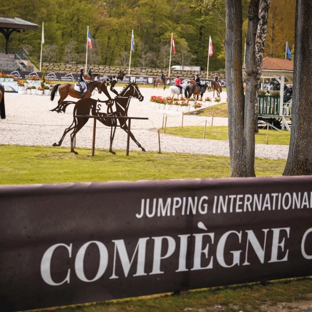 Banderoles PVC - Jumping internationale de Compègne