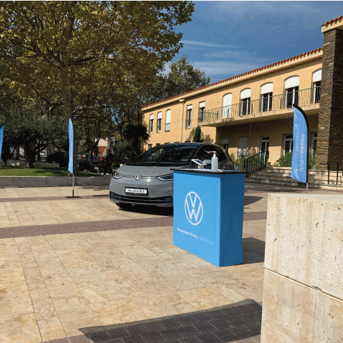 Comptoir d'exposition - Volkswagen