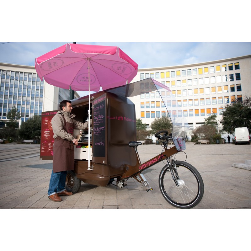 Parasol publicitaire rond diamètre 180cm