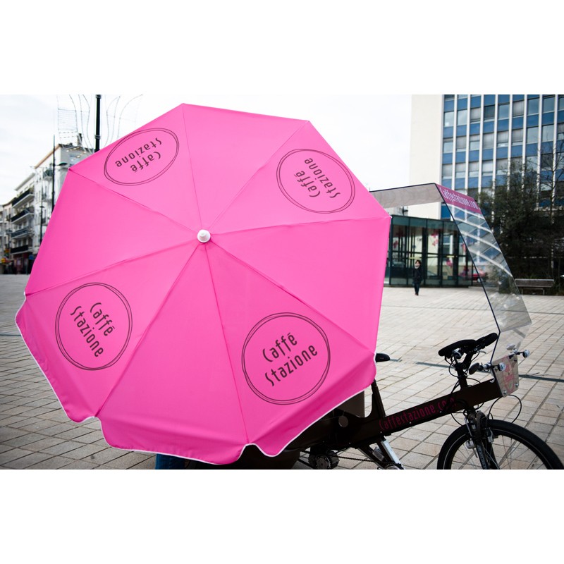 Parasol publicitaire rond diamètre 180cm