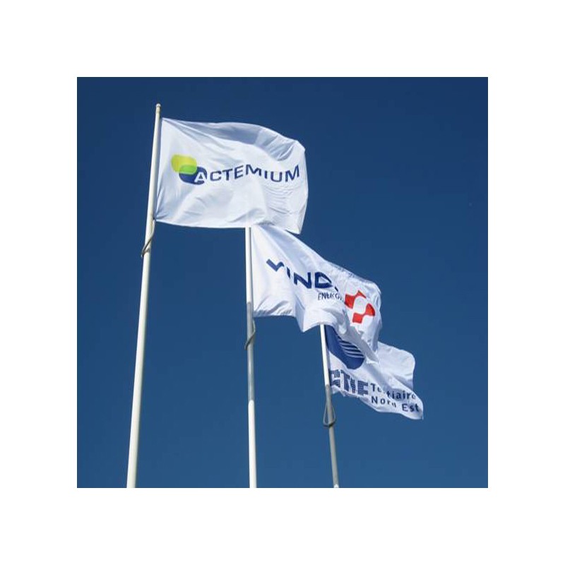 Drapeau personnalisé à hisser sur mât standard