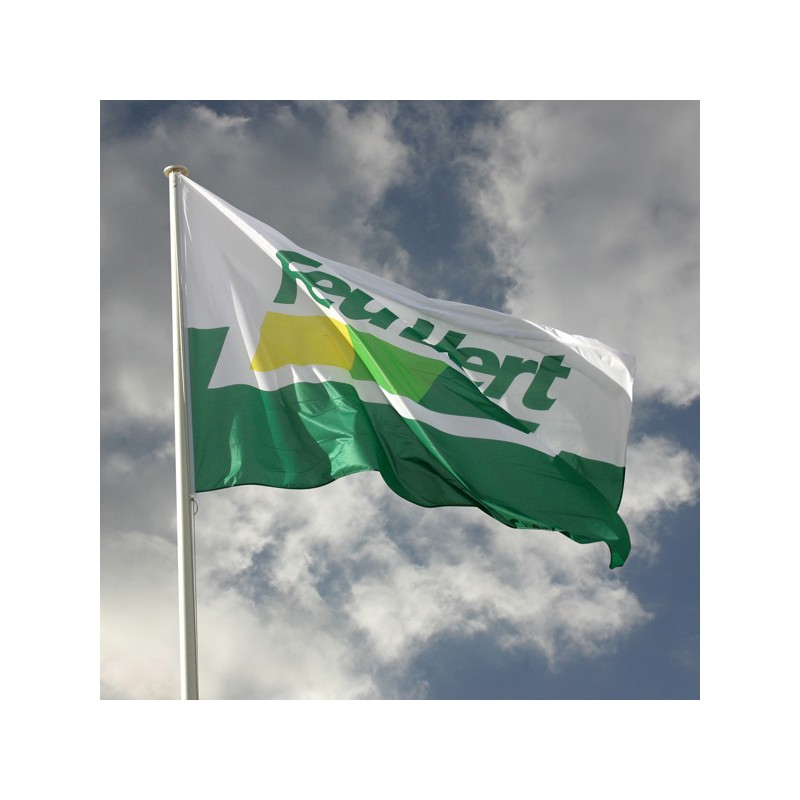 Mât aluminium standard laqué blanc