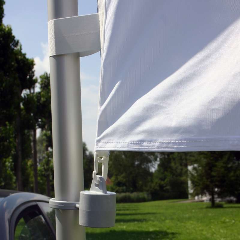 Mât mobile télescopique à potence, modèle clic-clac, avec pied