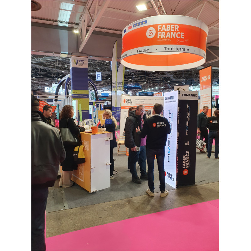 Structure suspendue ronde